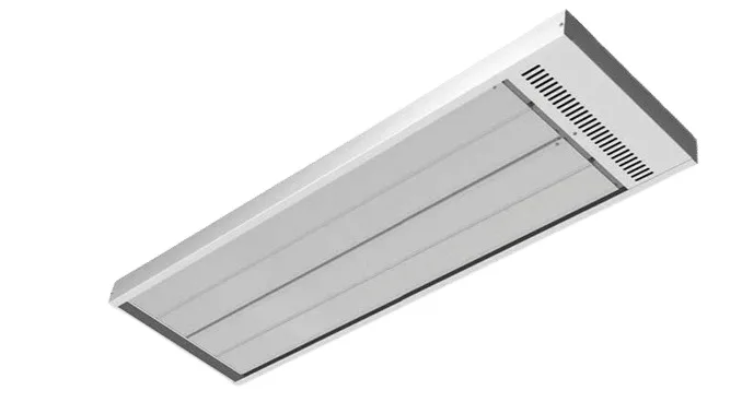 Radiant électrique infrarouge 6 kW triphasé pour bâtiment grande hauteur