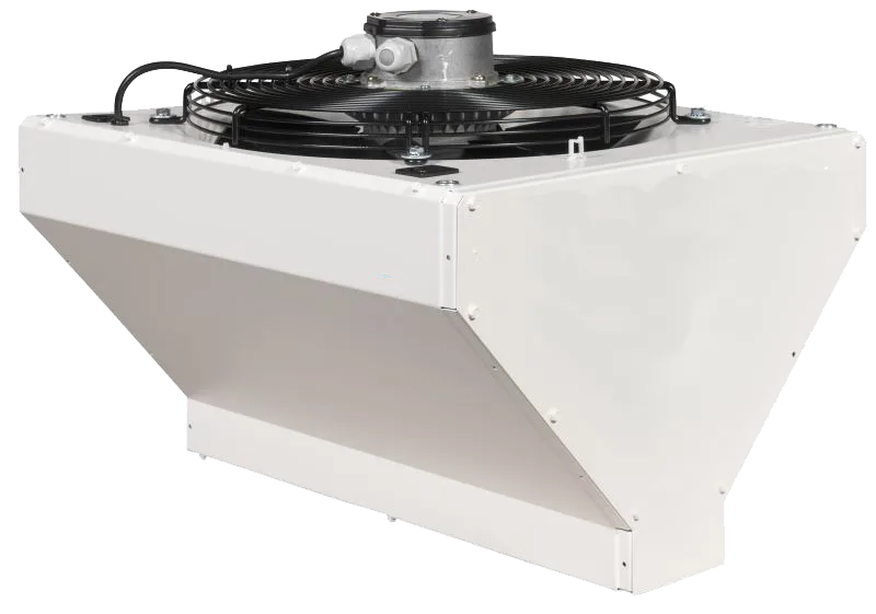 Module de rideau d'air industriel avec ventilateur axial